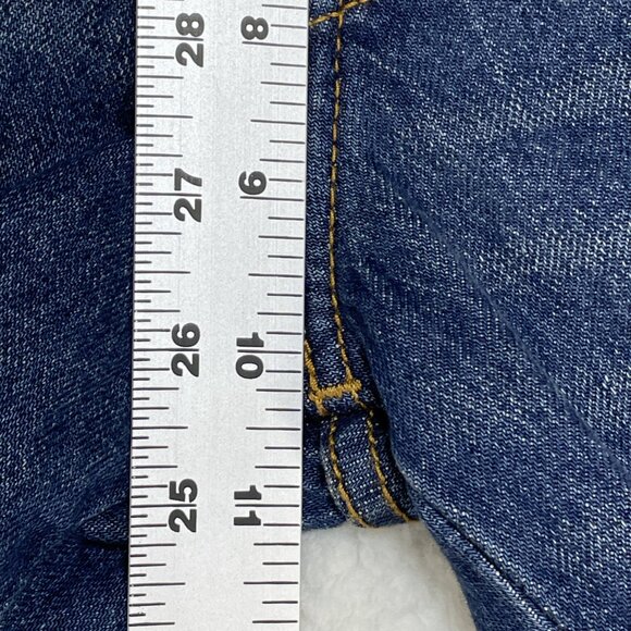 Levis Jeans Mens 537 31x34 Western Bootcut Dark Wash Mid Rise Denim NWT - Picture 5 of 13